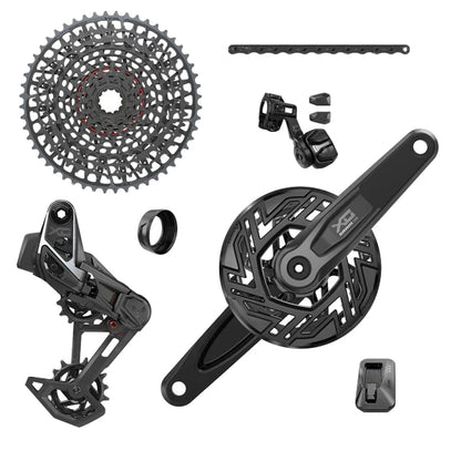 Gruppo SRAM X0 EAGLE E-MTB BOSCH ISIS AXS T-TYPE 36 Denti CLIP-ON 10/52 USB-C
