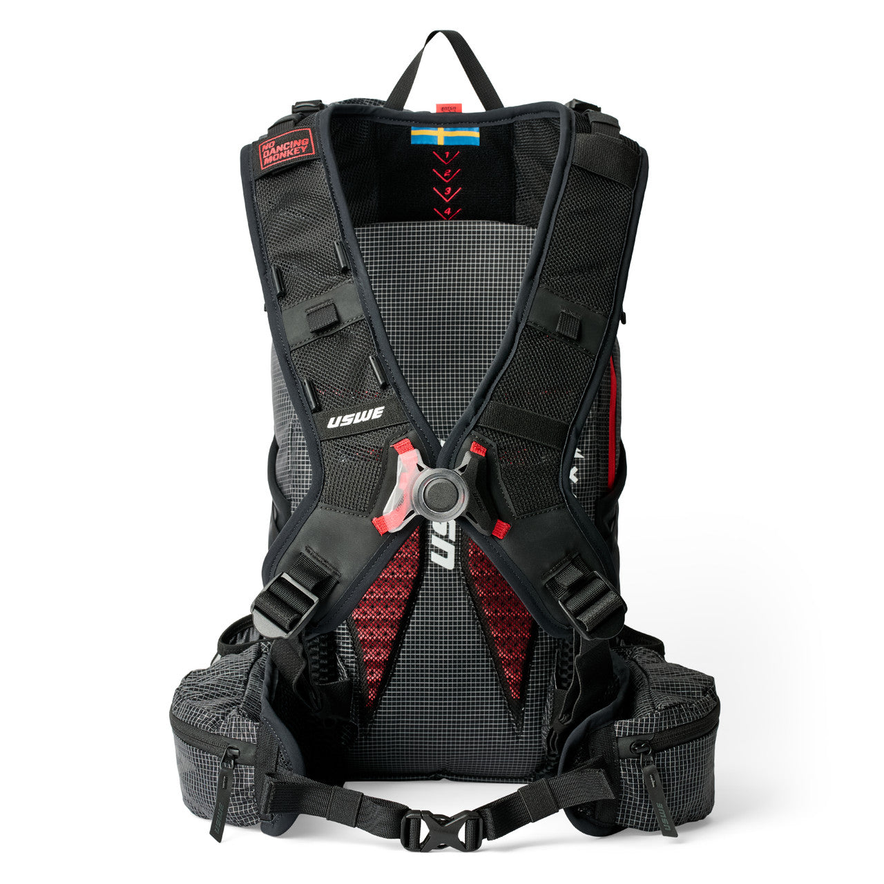 USWE ROLLTOP DAYPACK 30L Zaino nero