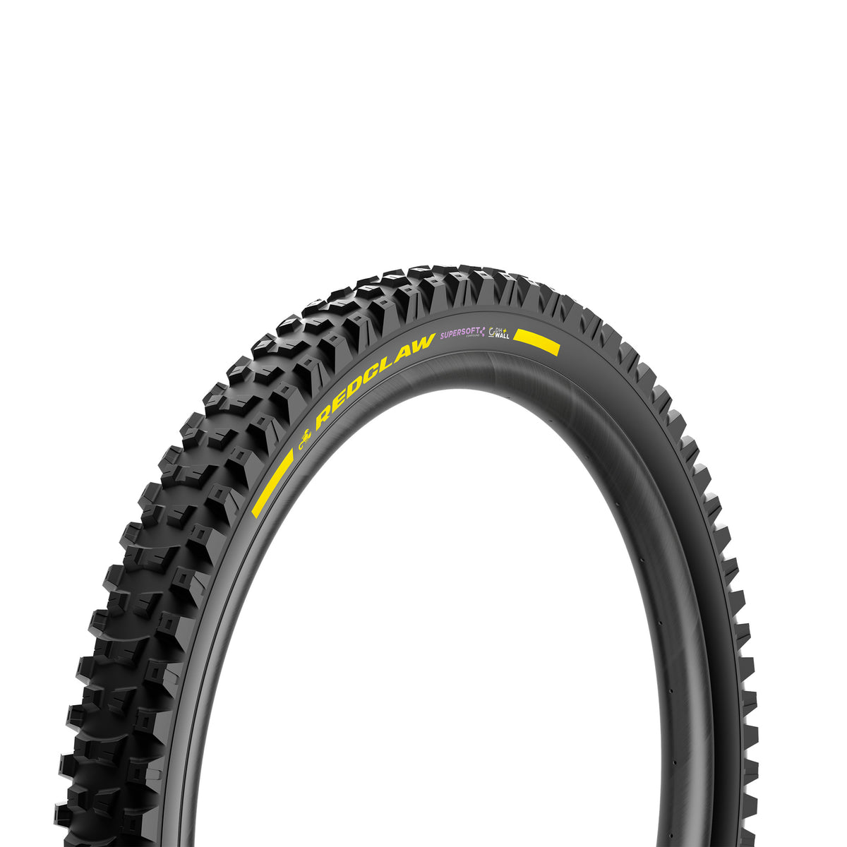 Pneumatico PIRELLI SCORPION RED CLAW 29x2.40 Supersoft DH+Wall Tubeless Ready pieghevole nero/giallo Team Edition