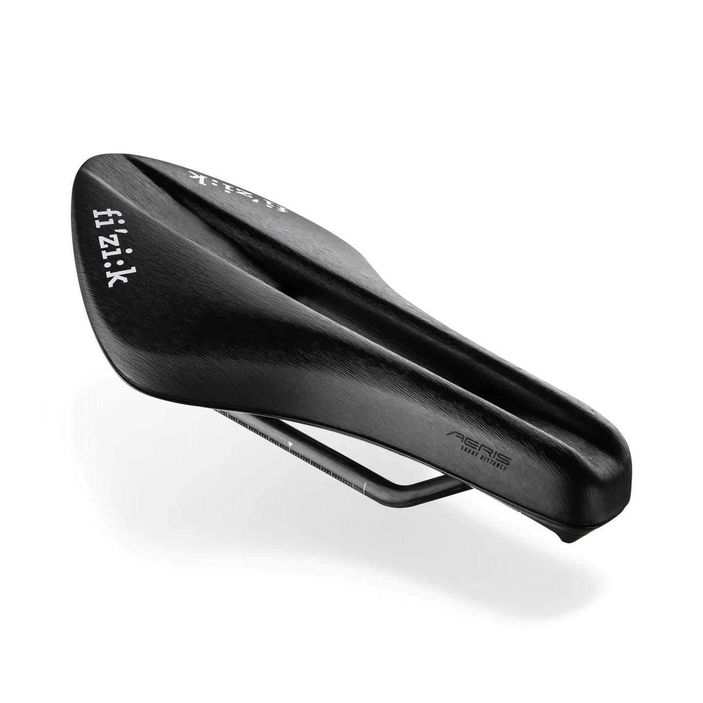 Sella FIZIK AERIS SHORT DISTANCE R1 LIGHT 135 mm Rails Carbonio