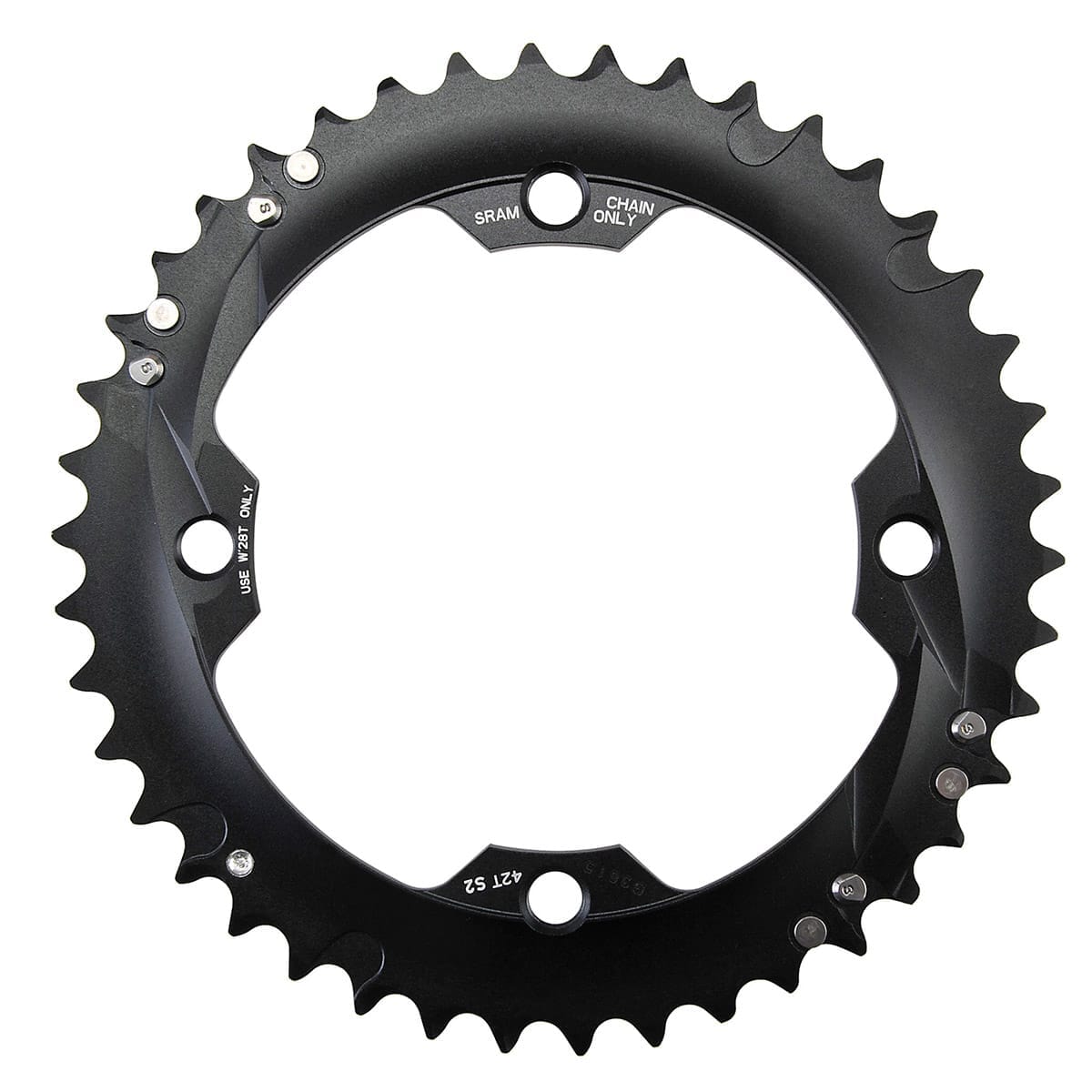 Plateau Extérieur SRAM S2 10V 4 Trous 120 mm