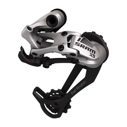 Deragliatore posteriore SRAM X5 9S Gabbia media Argento