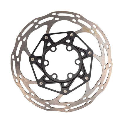 Disco SRAM CENTERLINE Arrotondato 6 Fori + Viti Titanio Nero
