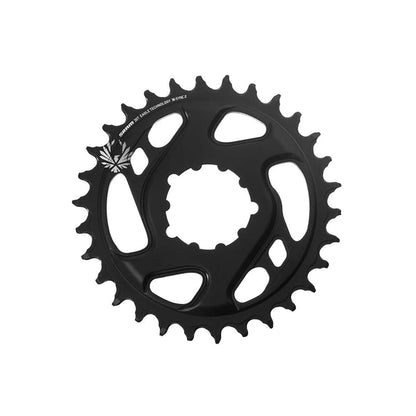 Piatto Mono SRAM X-SYNC2 EAGLE BOOST 12V Direct Mount Offset 3mm Alluminio Forgiato Nero