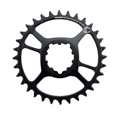 Piatto Singolo SRAM X-SYNC2 EAGLE BOOST 12V Direct Mount Offset 3mm Acciaio Nero