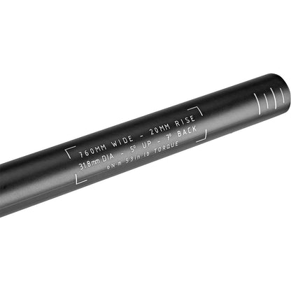 Manubrio TRUVATIV DESCENDANT RISER DH Carbon Rise 20 mm