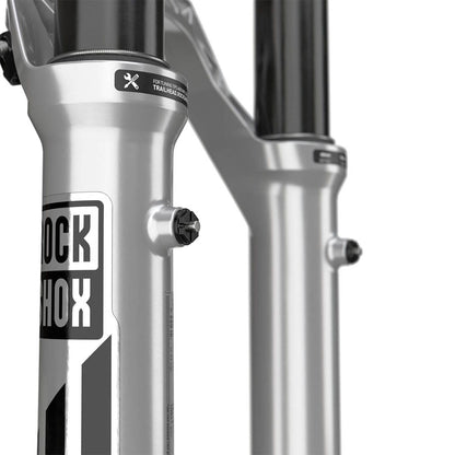 Forcella ROCKSHOX PIKE ULTIMATE CHARGER 2.1 RC2 27,5 DebonAir+ Conico Asse 15 mm Boost Argento 2023