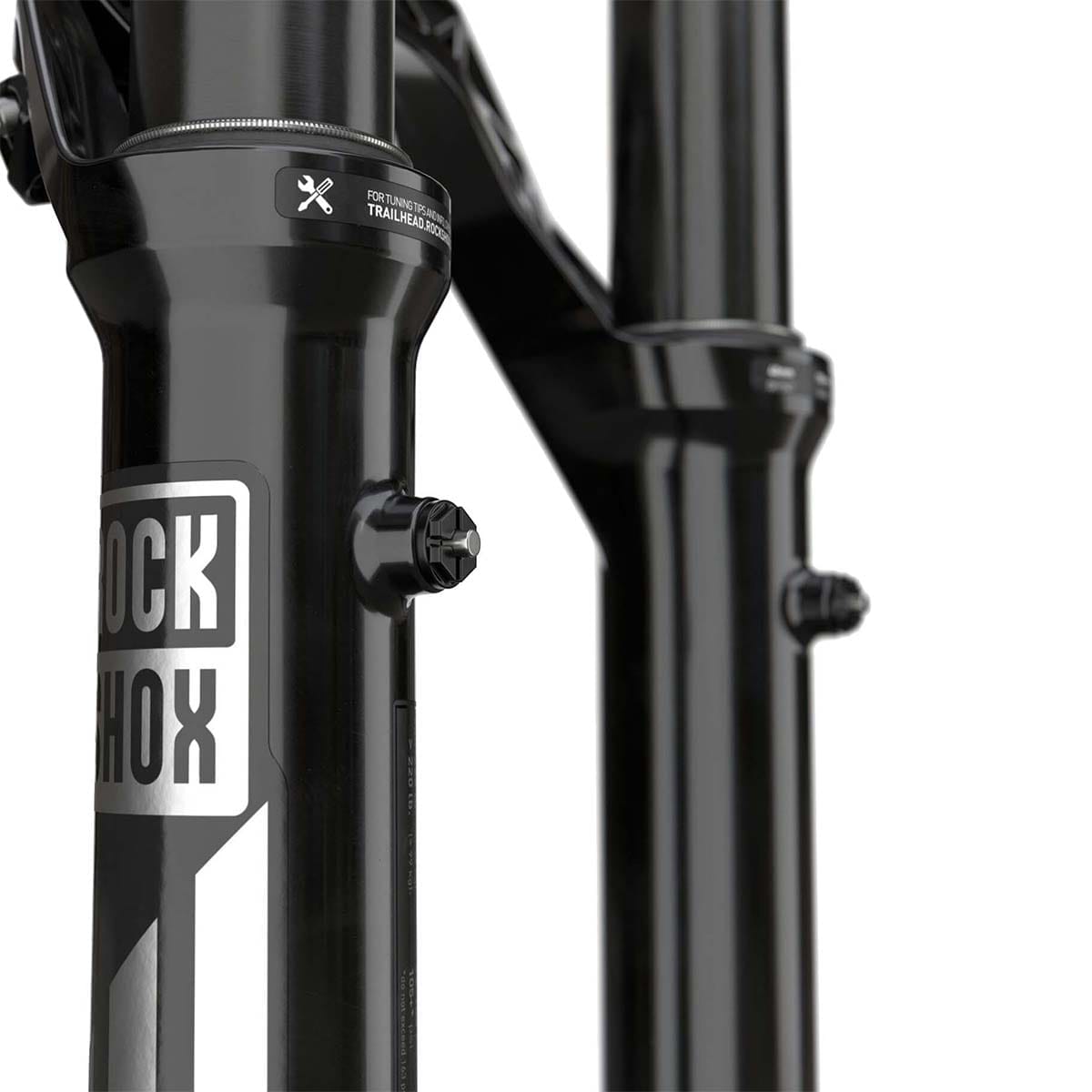 Fourche ROCKSHOX PIKE ULTIMATE CHARGER 2.1 RC2 27,5 DebonAir+ Conique Axe 15 mm Boost Noir Brillant 2023