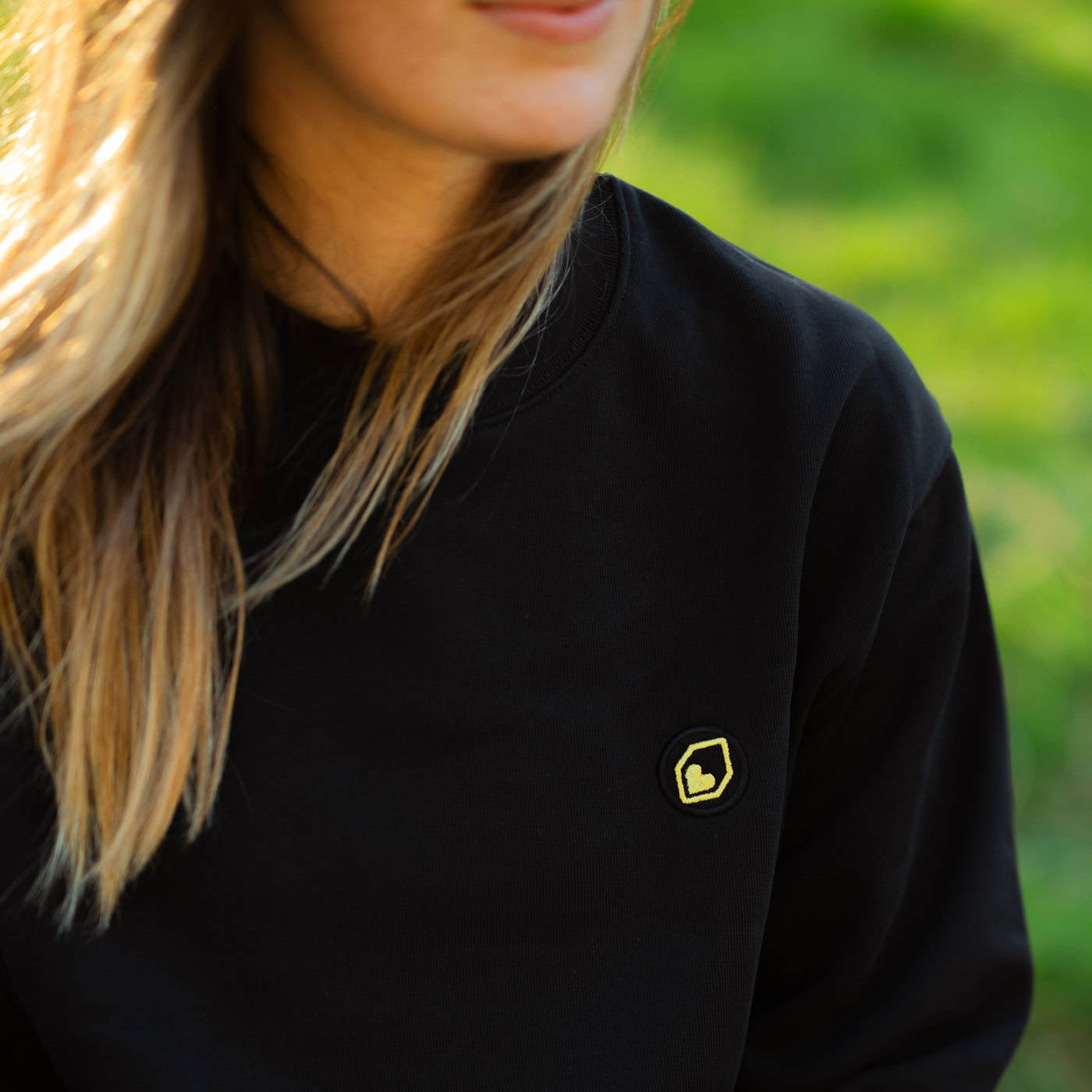 Felpa BURGTEC Logo Nero