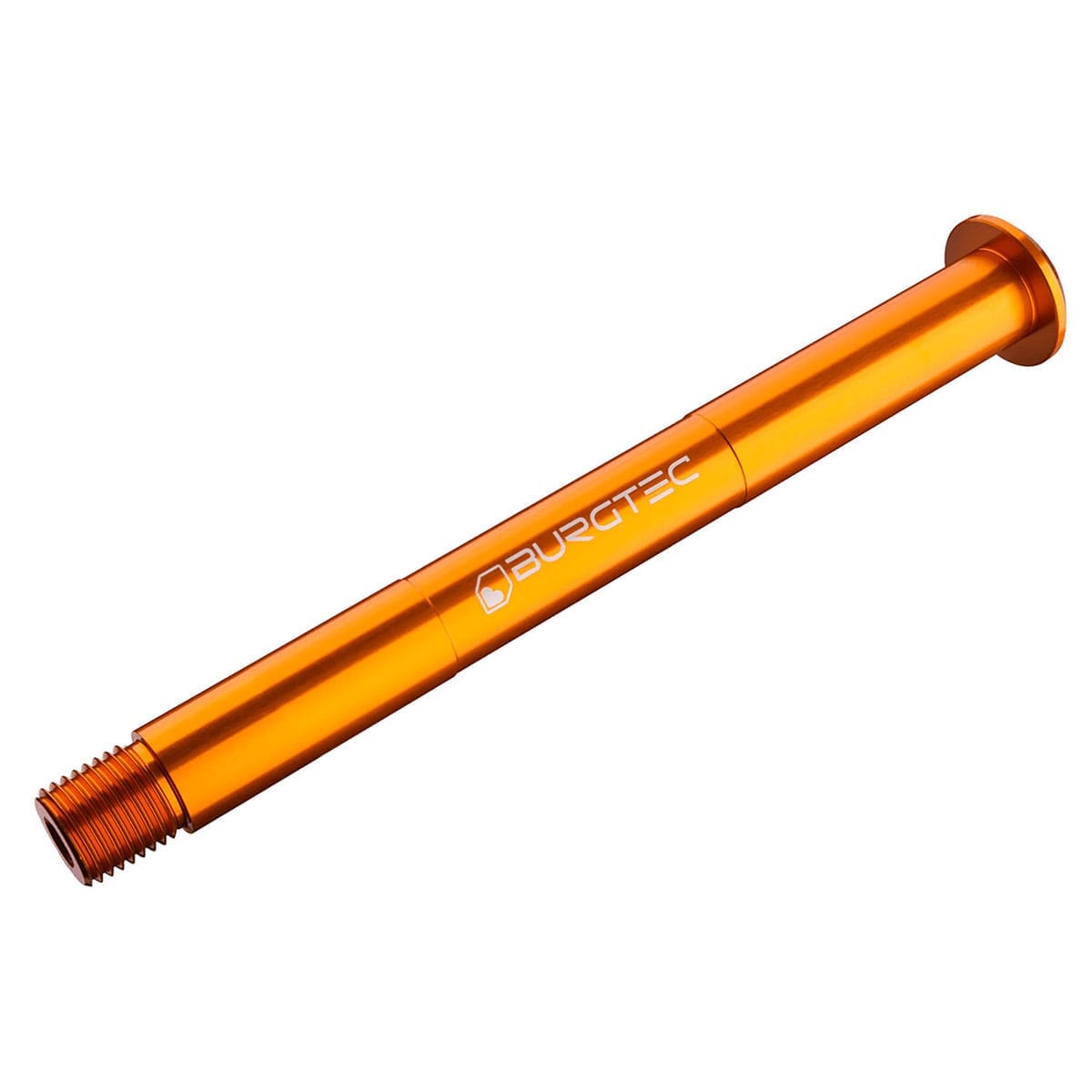 Axe de Roue Avant BURGTEC pour Fourche FOX 15x110 mm Boost Avant 2021 Orange