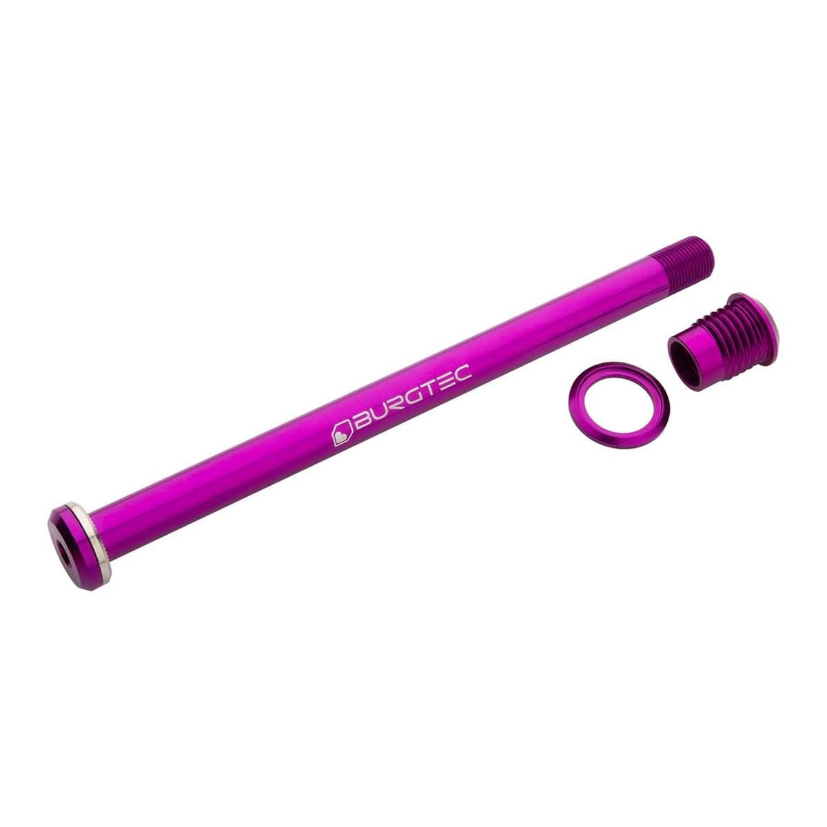 Axe de Roue Arrière BURGTEC 173,7 mm pour Cadres Santa Cruz Violet