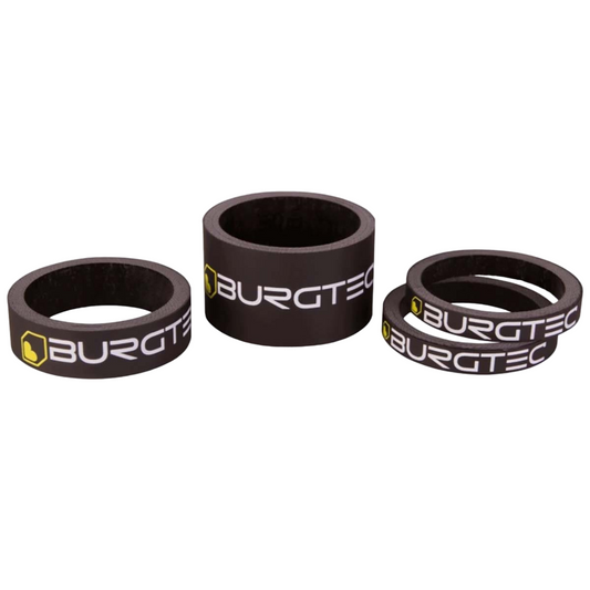 Kit di distanziali per la serie sterzo BURGTEC Carbon UD 1"1/8