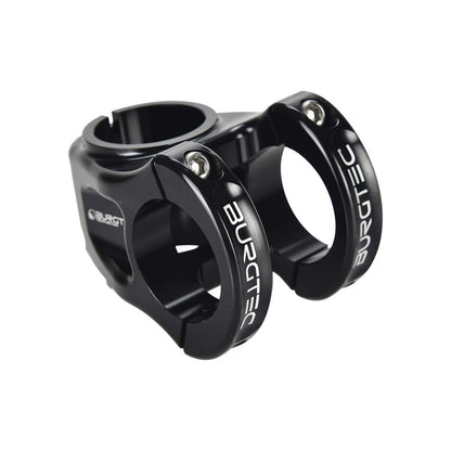 Attacco manubrio BURGTEC ENDURO MK3 nero — vista principale su sfondo bianco