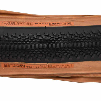 Pneumatico WTB VULPINE TCS LIGHT FAST ROLLING DUAL DNA 700x36c Tubeless Ready Rinforzato Beige
