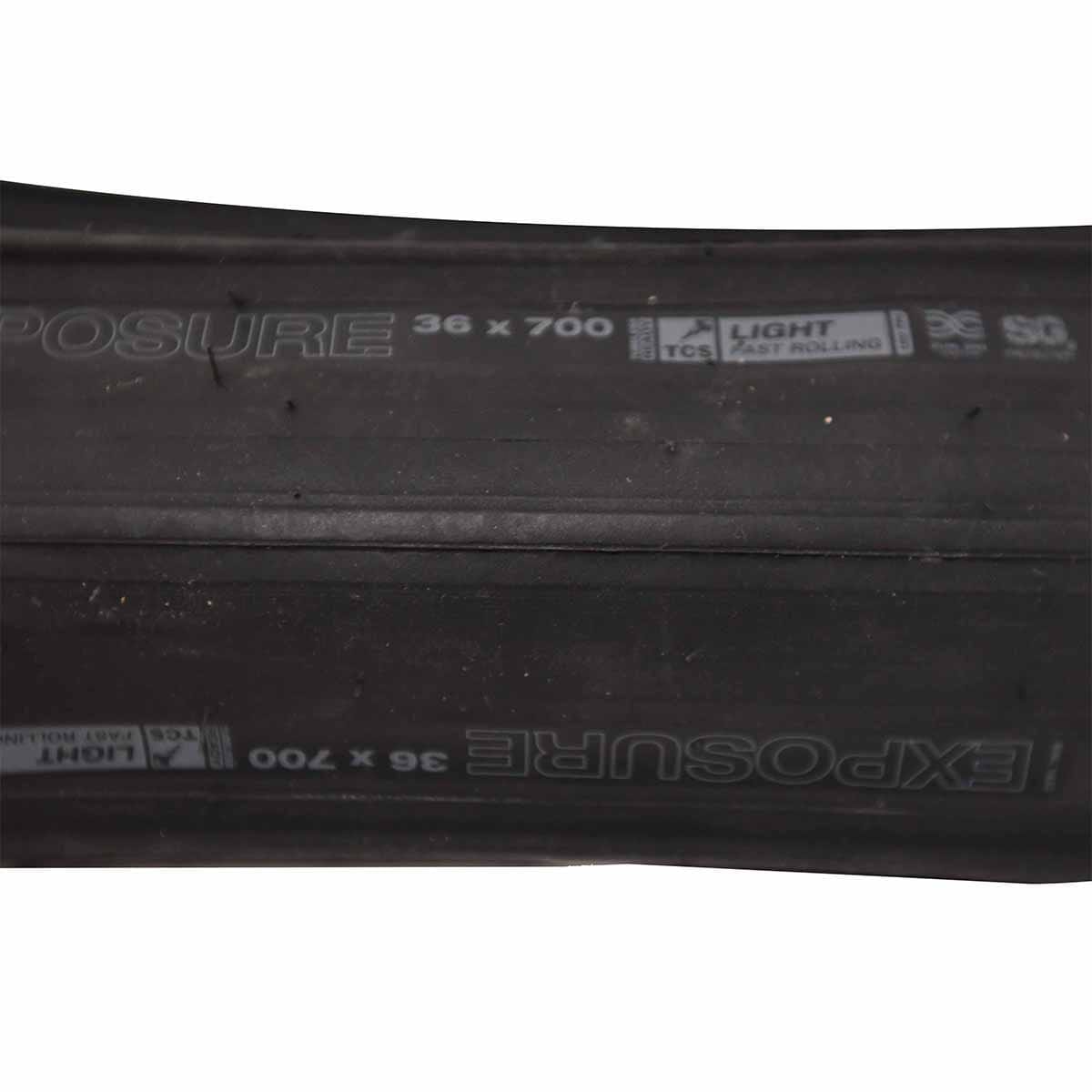 Pneu WTB EXPOSURE TCS LIGHT FAST ROLLING DUAL DNA SG2 700x36c Tubeless Ready Noir