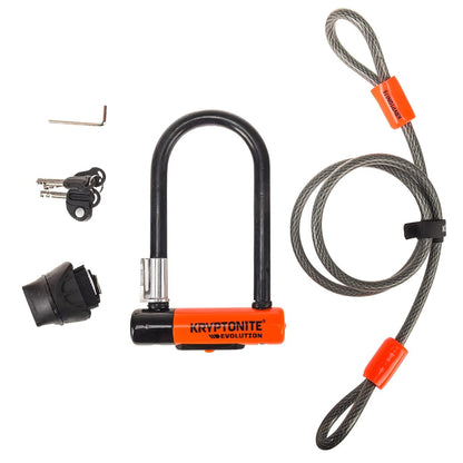 Antifurto U KRYPTONITE EVOLUTION MINI-7 + Cavo FLEX