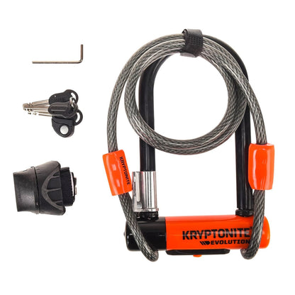 Antifurto U KRYPTONITE EVOLUTION MINI-7 + Cavo FLEX