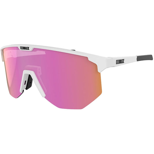 Lunettes BLIZ HERO Blanc Ecran Rose Iridium