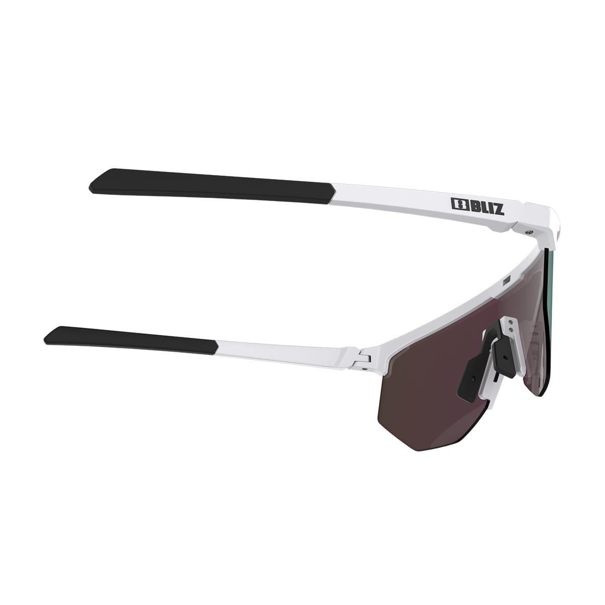 Lunettes BLIZ HERO Blanc Ecran Rose Iridium