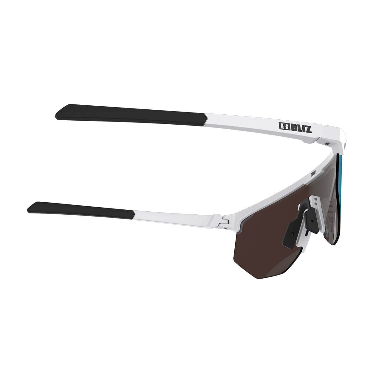 Lunettes BLIZ HERO Blanc Ecran Bleu Iridium