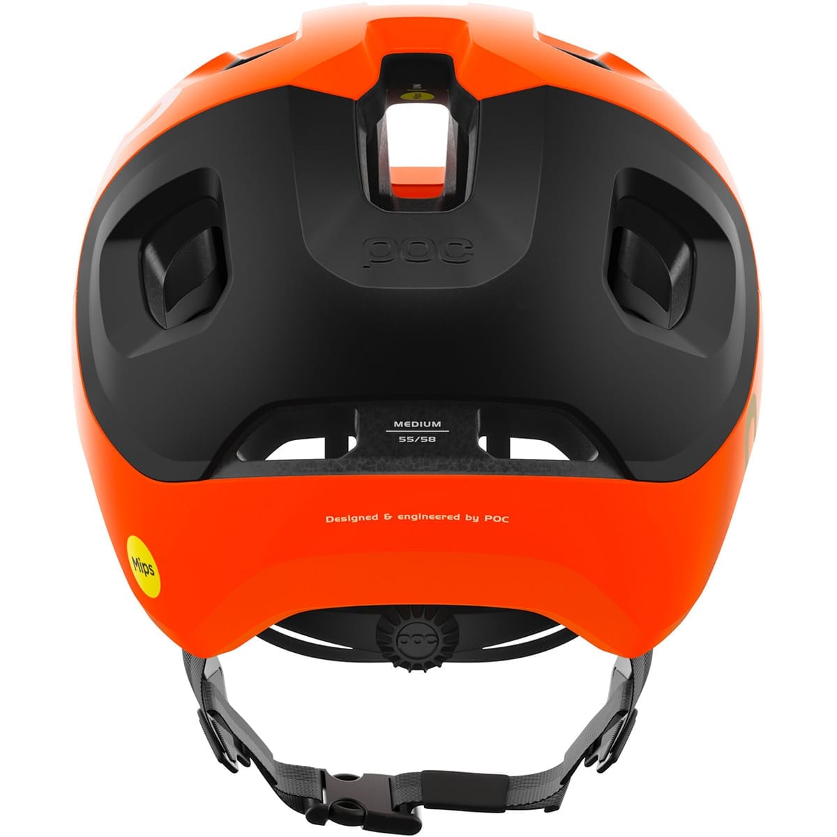 Casque vtt orange et shops noir