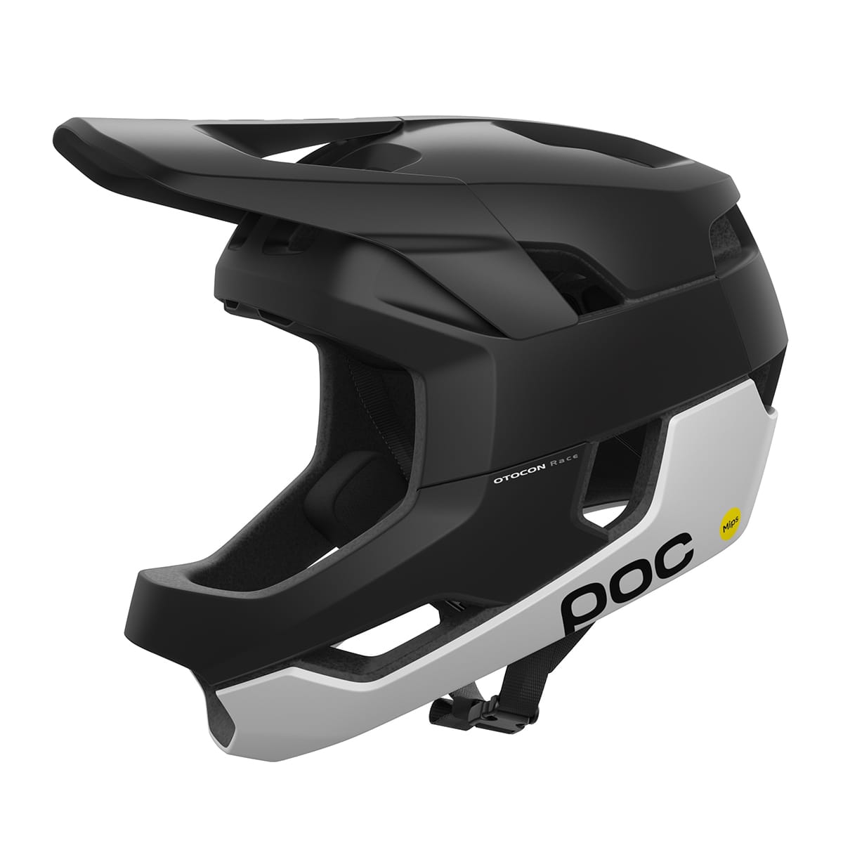 Casco MTB POC OTOCON RACE MIPS Nero/Bianco opaco