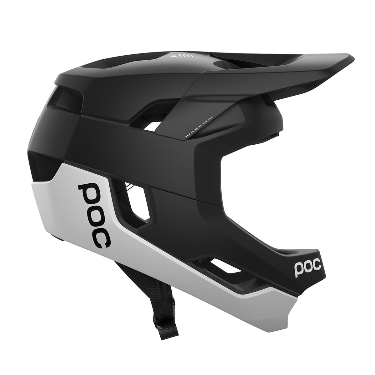 Casco MTB POC OTOCON RACE MIPS Nero/Bianco opaco