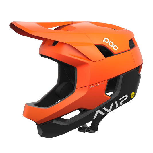 Casco MTB POC OTOCON RACE MIPS Arancione/Nero opaco