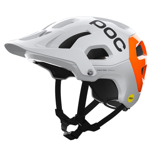 Casque VTT POC TECTAL RACE MIPS NFC AVIP Blanc/Orange