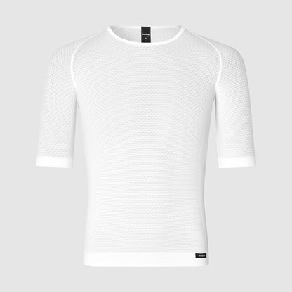 Maglia intima a maniche corte GRIPGRAB PACR SUMMER SEAMLESS bianca