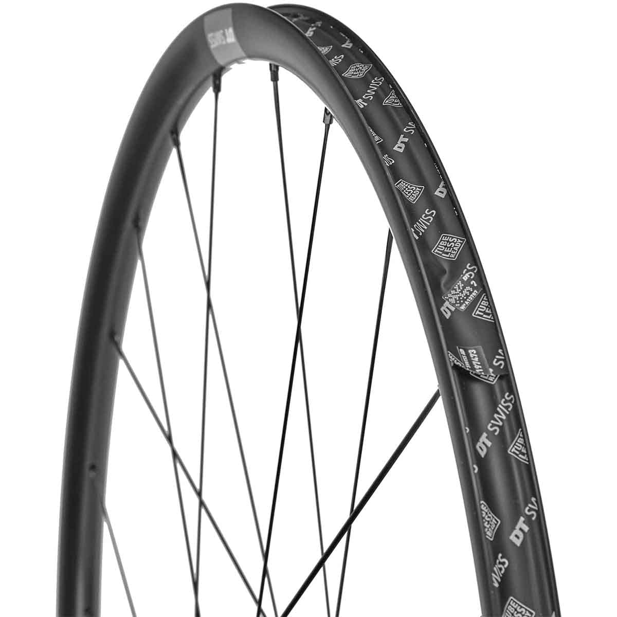 DT SWISS PR 1600 SPLINE 23 DISC ruota anteriore Tubeless Ready (Center Lock)