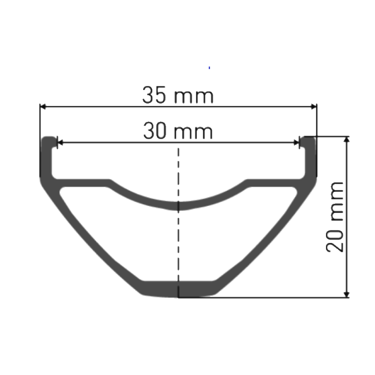 Ruota Anteriore DT SWISS M 1900 SPLINE 30 mm 29'' 15x110 mm Boost