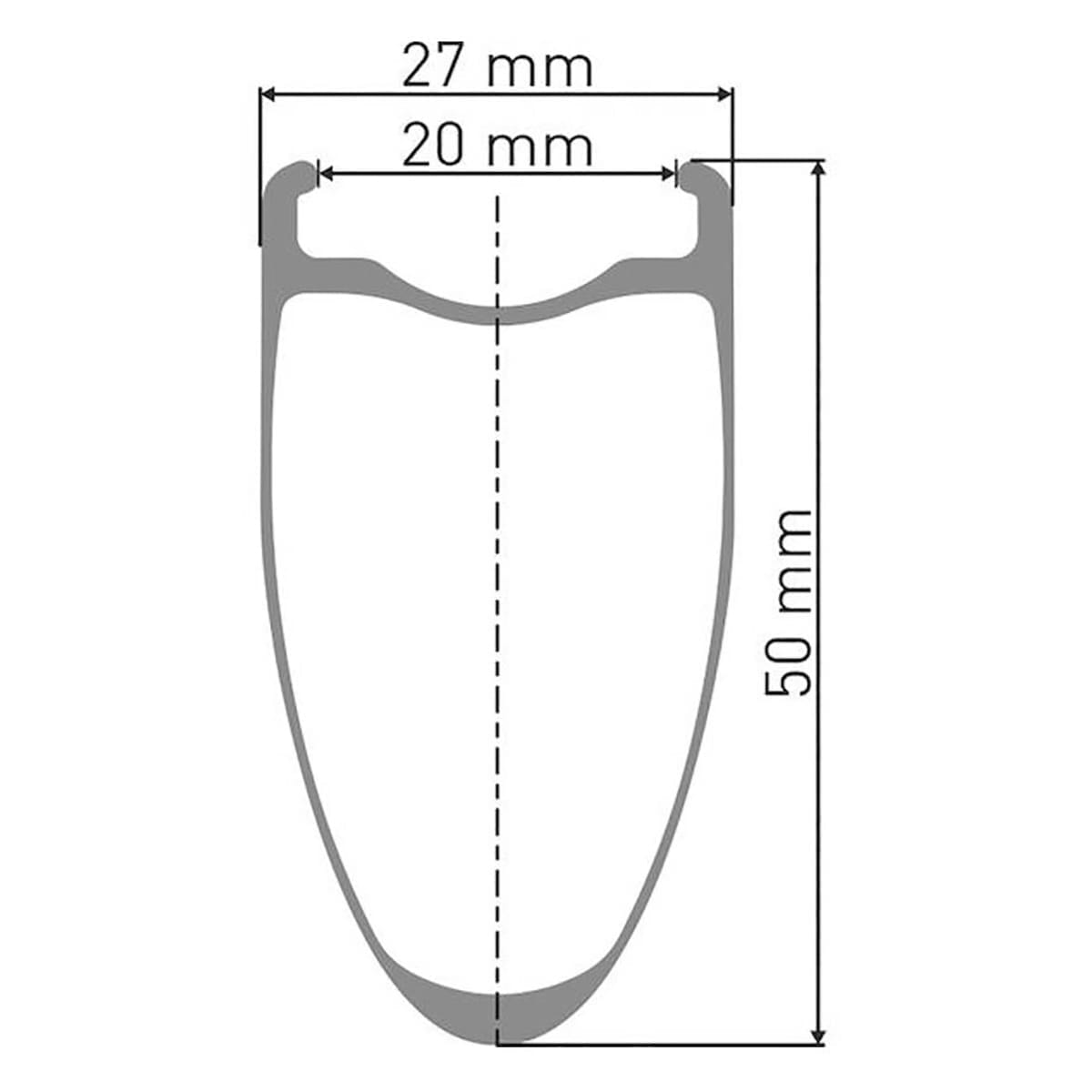 Roue Arrière DT SWISS ARC 1400 DICUT 50 DISC