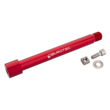 Asse Ruota Anteriore BURGTEC per Forcella FOX 15x110 mm Boost KaboltX 2021 Rosso