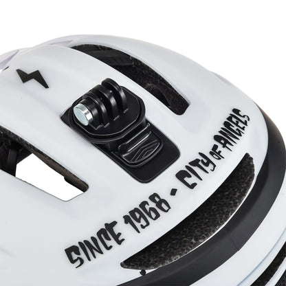Casco MTB BELL SIXER MIPS FASTHOUSE Bianco/Nero