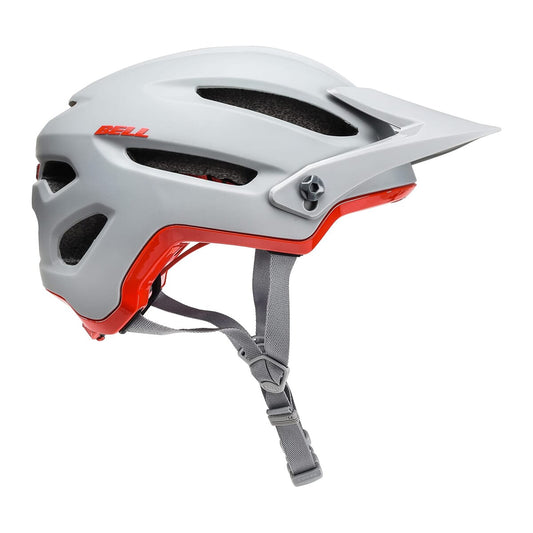 Casque VTT BELL 4FORTY Gris Clair/Rouge