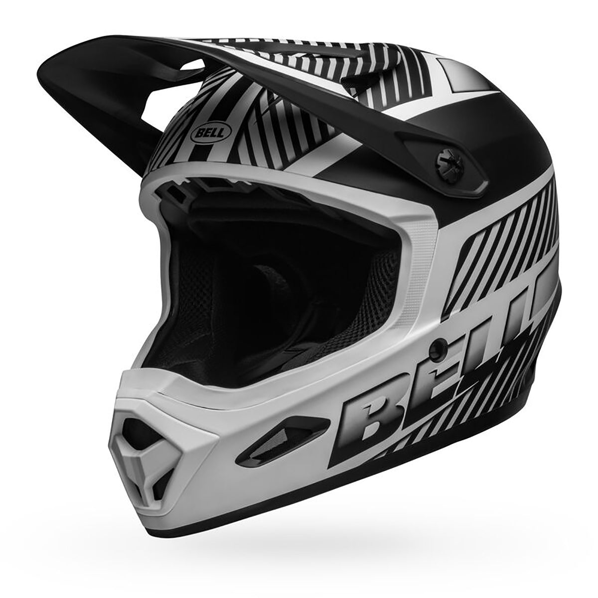 Casco MTB BELL TRANSFER Nero opaco/Bianco