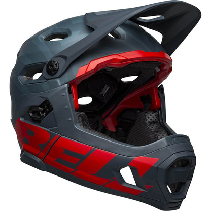 Casco MTB BELL SUPER DH MIPS Blu/Rosso