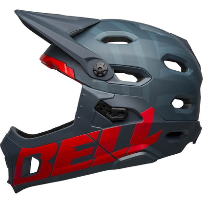 Casco MTB BELL SUPER DH MIPS Blu/Rosso