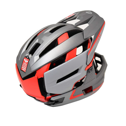 Casco MTB BELL SUPER AIR R MIPS Grigio/Rosso