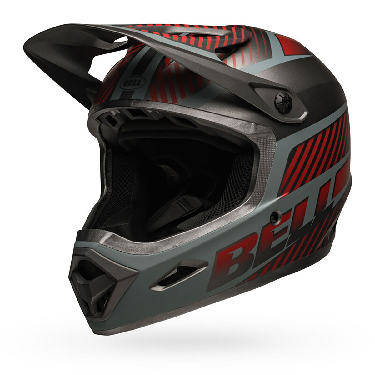 Casco MTB BELL TRANSFER Grigio/Rosso