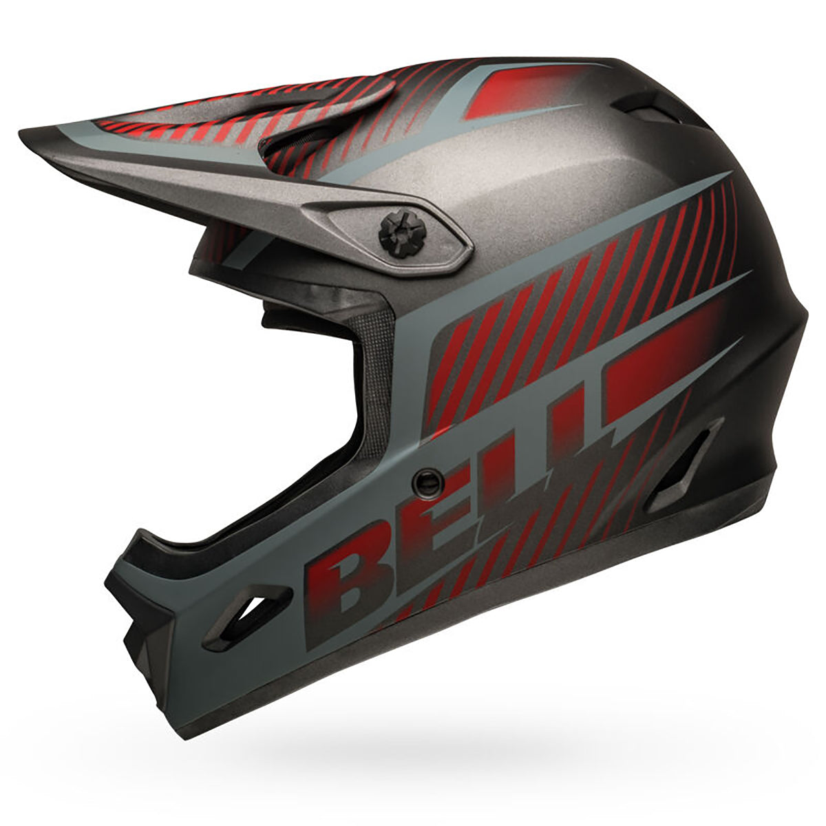 Casco MTB BELL TRANSFER Grigio/Rosso