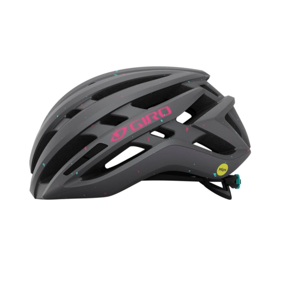 Casco da strada GIRO AGILIS MIPS da donna grigio/rosa