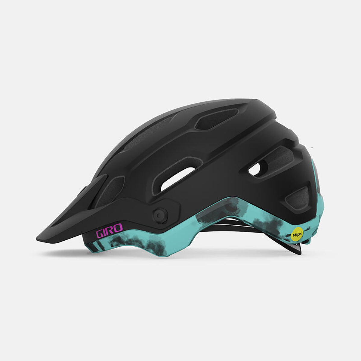 Casco MTB da donna GIRO SOURCE MIPS nero opaco/blu