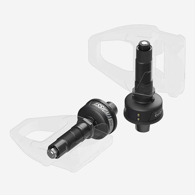 Sensore di potenza dell'asse del pedale FAVERO ASSIOMA DUO SHIMANO