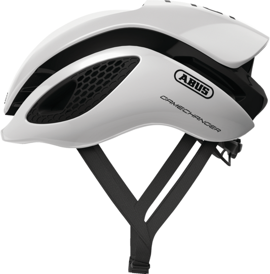 ABUS GAMECHANGER Casco da strada POLAR Bianco