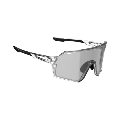 Occhiali LEATT RIDEVIZ PRO LARGE Trasparente Lente Iriz Argento