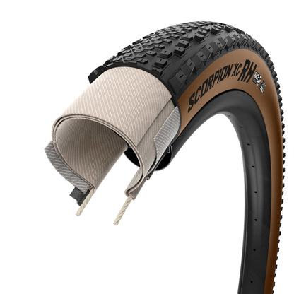 Pneumatico PIRELLI SCORPION RACE XC RH ProWall 29x2.40 Tubeless Ready pieghevole nero/beige Classic