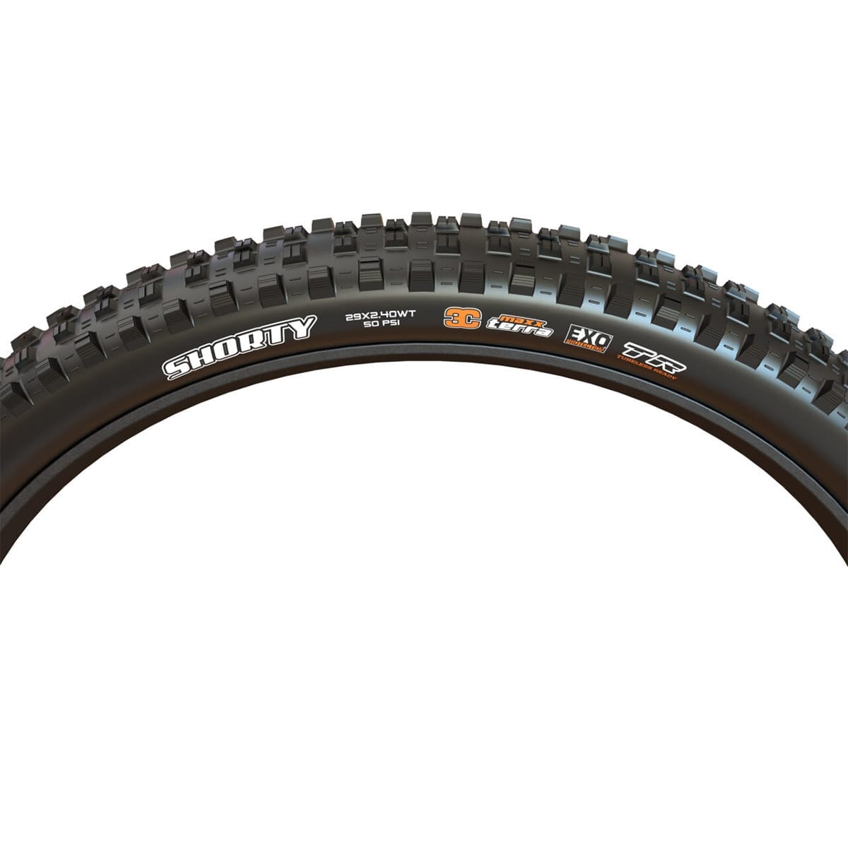 Pneumatico MAXXIS SHORTY 29x2.40 WT DH 3C MaxxGrip Tubeless Ready Soft Black