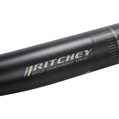 Manubrio RITCHEY WCS 2X FLAT Carbonio Rise +/-5 mm 31,8/710 mm Nero